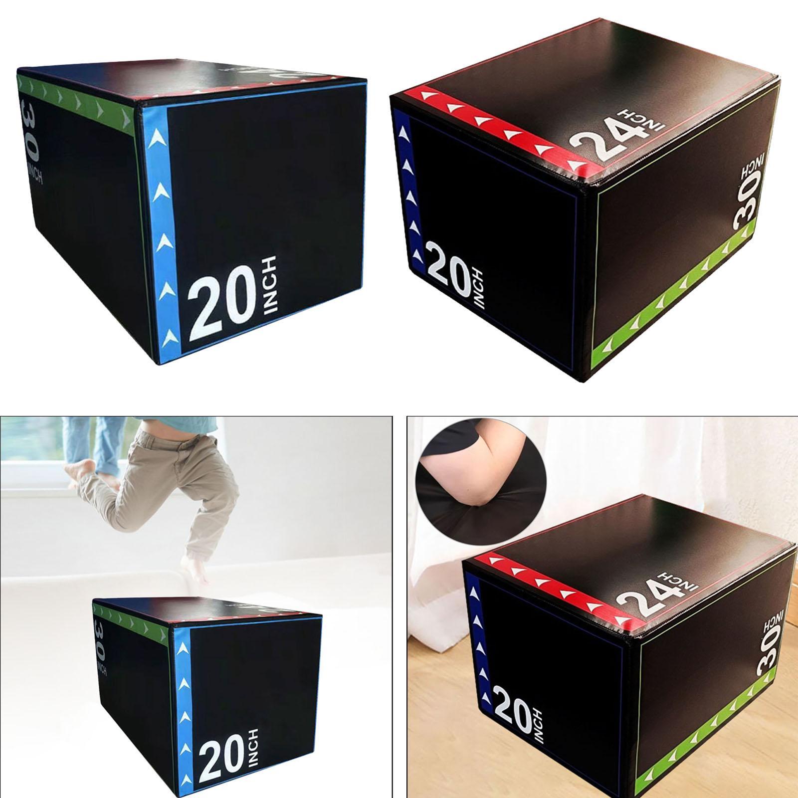 Sports Equipment At Home - 3-in-1Jump Box Plyometric Box for Strength