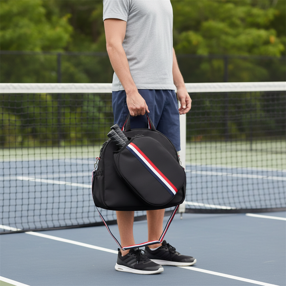Pickleball Paddle - Multi-Sport Equipment Backpack Adjustable Paddle Bag