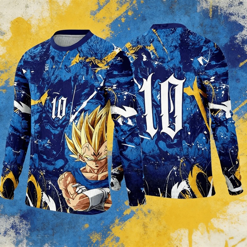 Sports Equipment Jersey - Japanese Anime Dragon Ball Z Vegeta