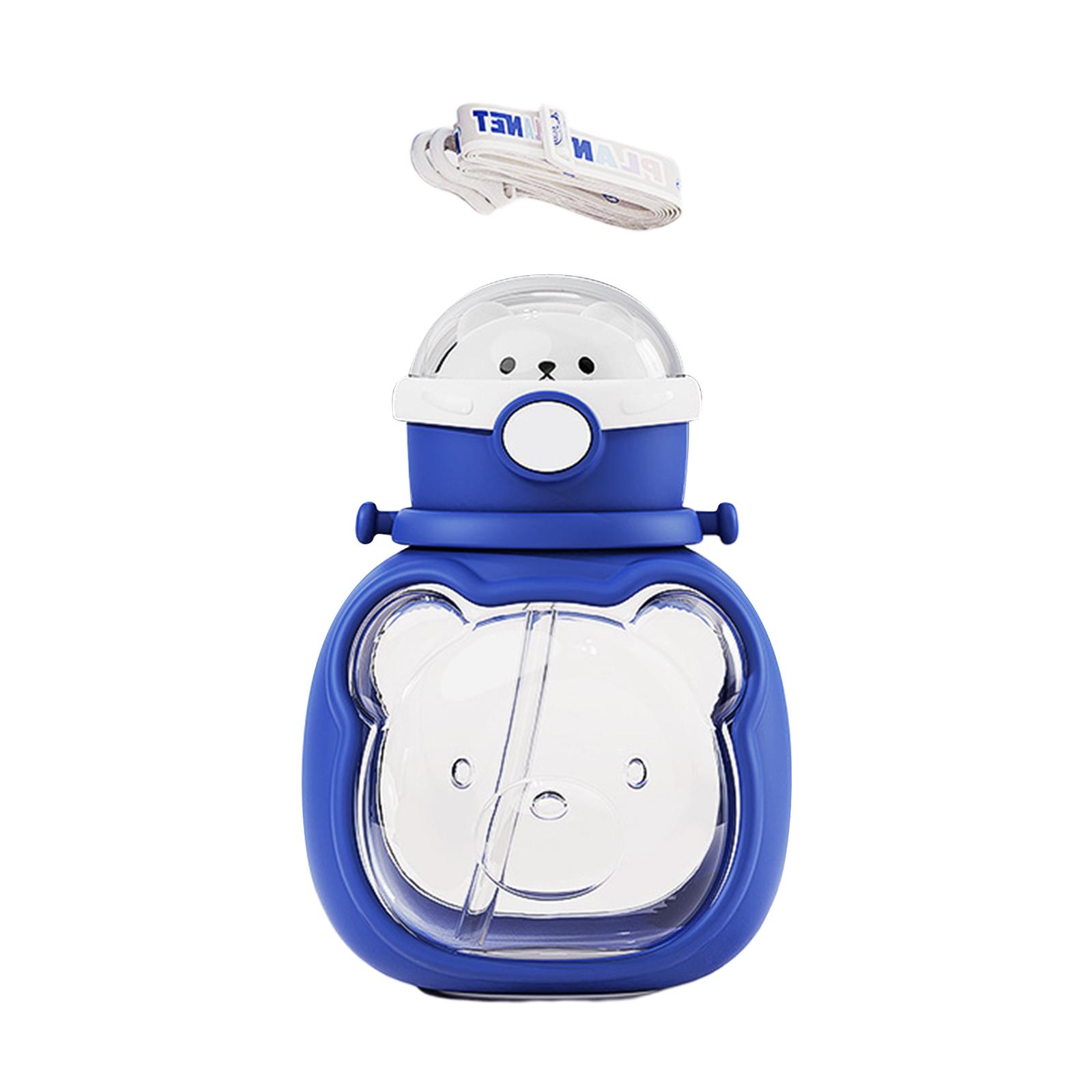 Sports Equipment Types - Bear Astronaut Straw Cup Summer Children