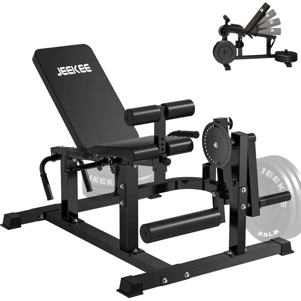 Sports Equipment At Home - 700LB Capacity Plate Loaded Leg Machine