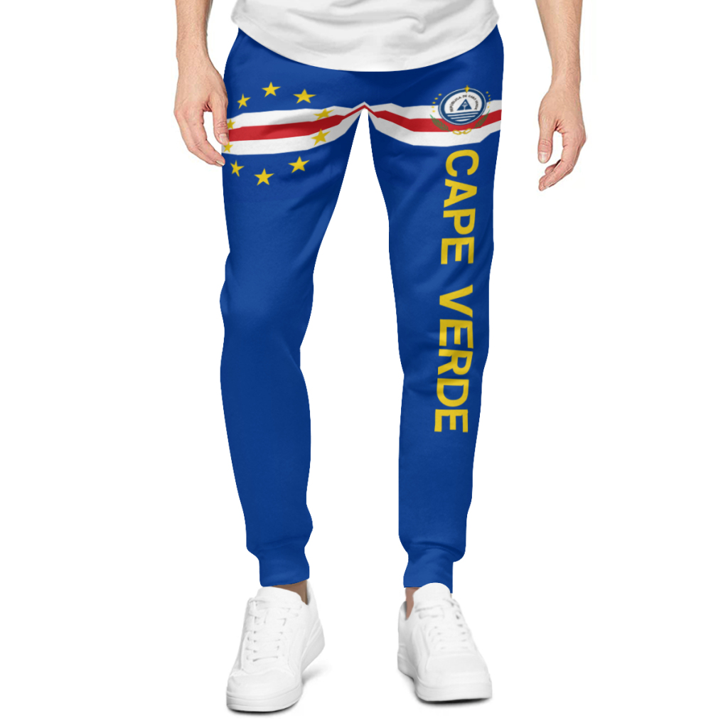 Sports Equipment Jersey - 2025 Cape Verde Flag Mens Sweatpants