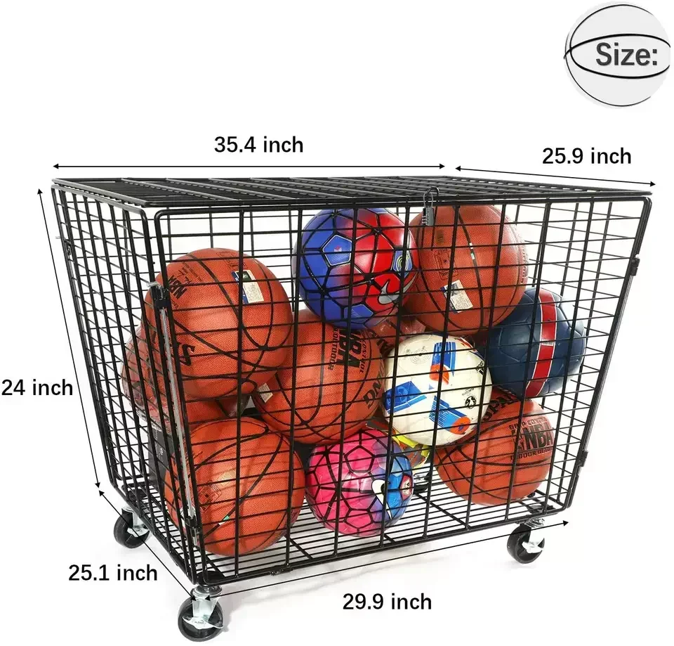 2026 Garage Ball Storage Rolli - Sports Equipment Locker ulasan dan harga
