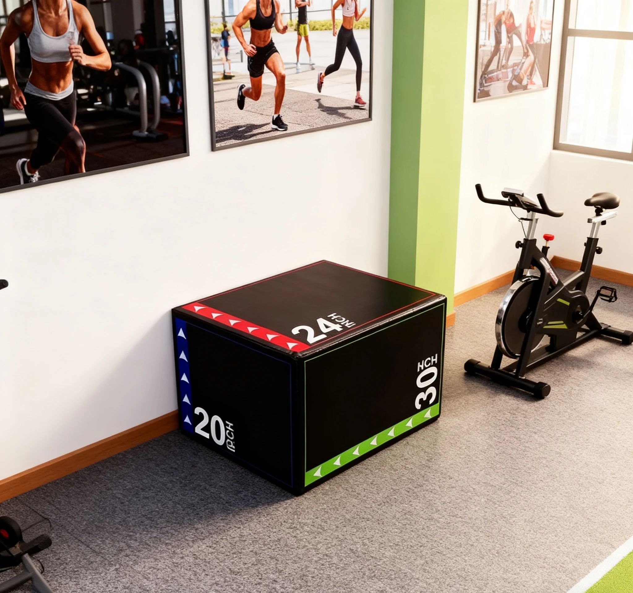 3-in-1Jump Box Plyometric Box  - Sports Equipment At Home ulasan dan harga