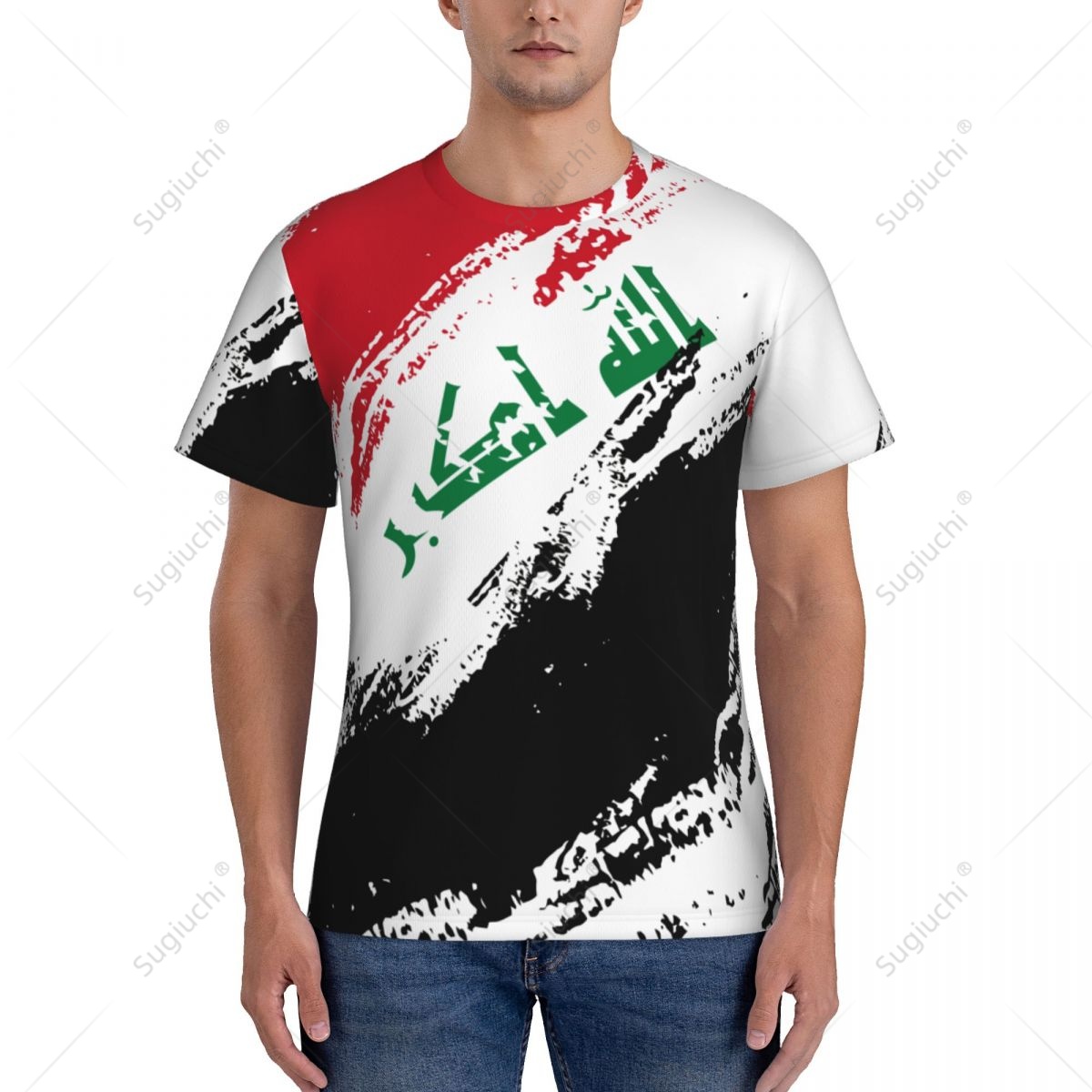 Custom Name Nunber Iraq Flag C - Sports Equipment Jersey ulasan dan harga