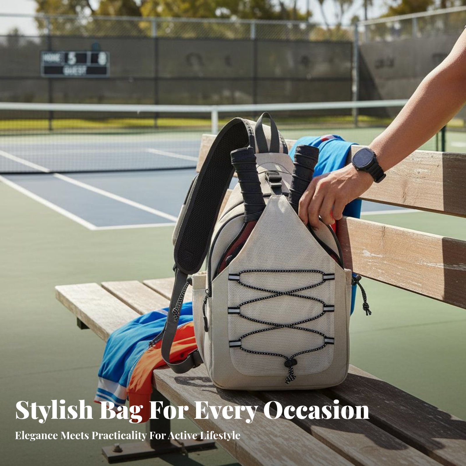 Pickleball Bag Multi-Pocket De - Pickleball Paddle ulasan dan harga