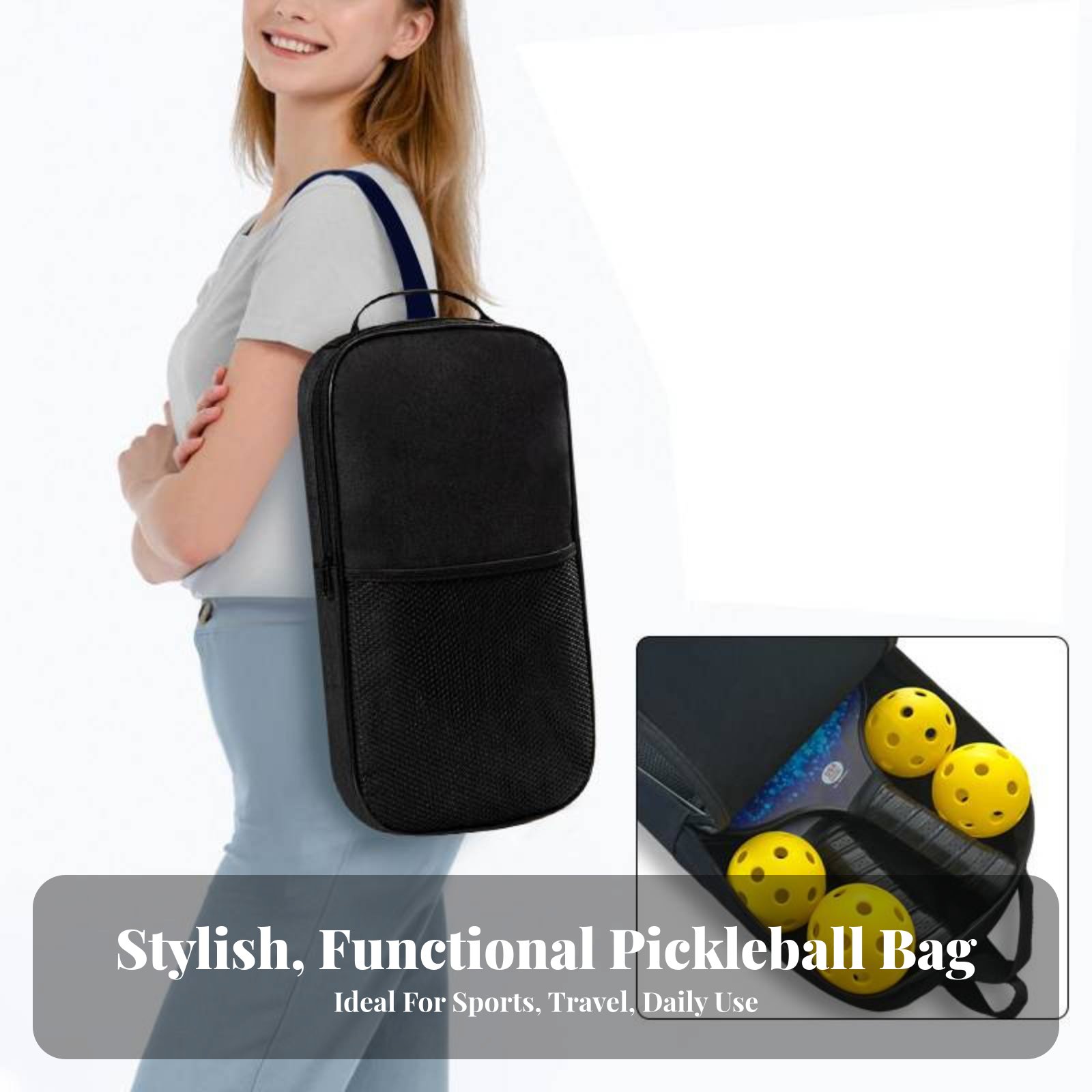 Pickleball Paddle Bag Large Ca - Pickleball Paddle ulasan dan harga