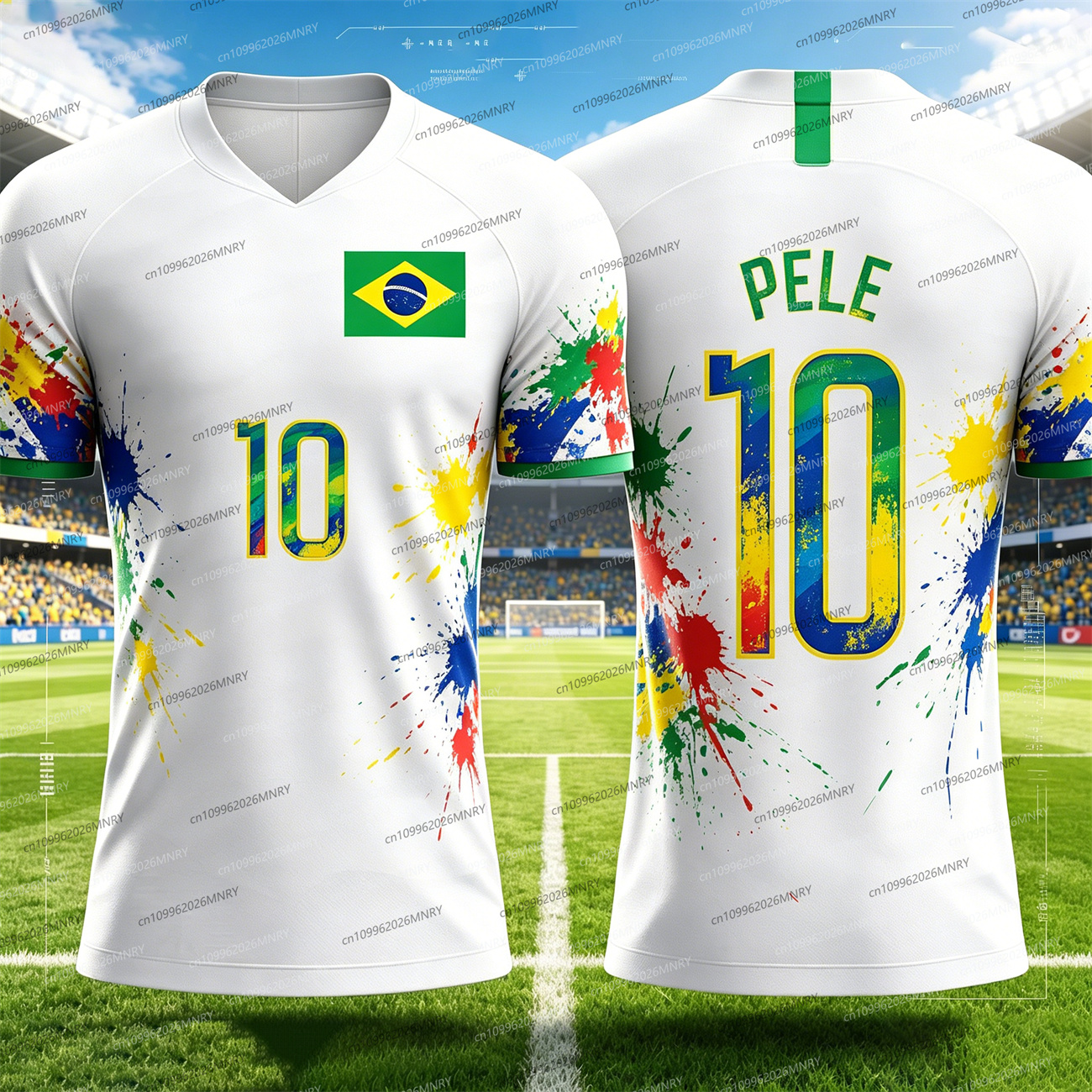 Cheer up! Brazil Breathe Quick - Sports Equipment Jersey ulasan dan harga