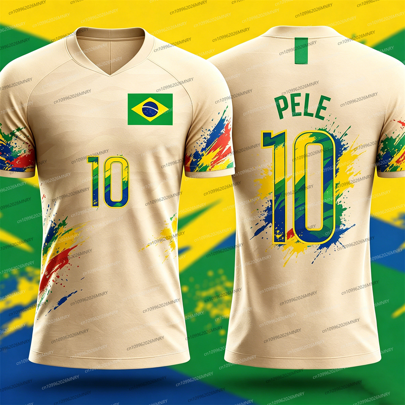 Cheer up! Brazil Breathe Quick - Sports Equipment Jersey ulasan dan harga