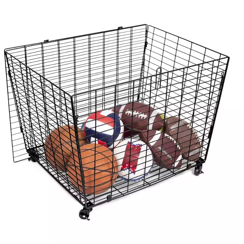 Library Ball Storage Rolling S - Sports Equipment Locker ulasan dan harga