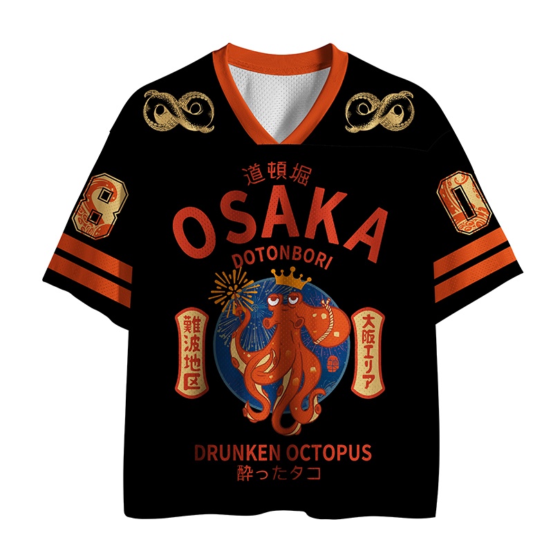 Japanese City 3D Print Unisex  - Sports Equipment Jersey ulasan dan harga