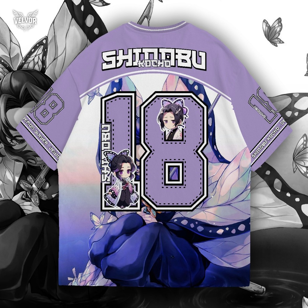 New Demon Slayer Kochou Shinob - Sports Equipment Jersey ulasan dan harga