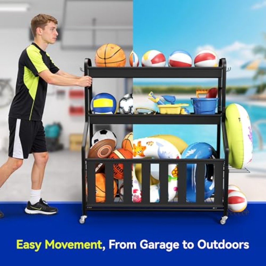 Sports Equipment Organizer Rol - Sports Equipment Locker ulasan dan harga