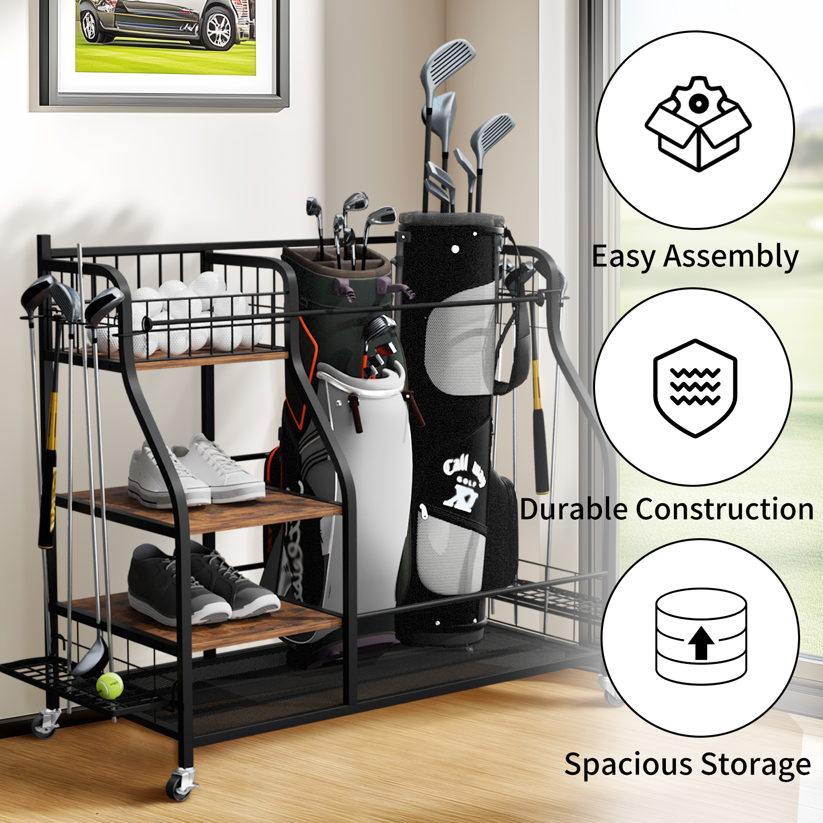 Multifunctional Rolling Golf B - Sports Equipment Types ulasan dan harga