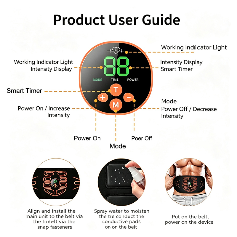 Abdominal Toning Belt Smart Ab - Sports Equipment At Home ulasan dan harga