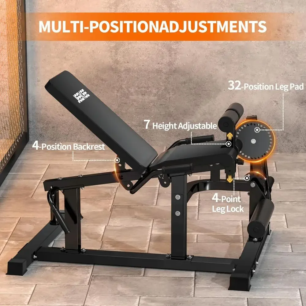 700LB Capacity Plate Loaded Le - Sports Equipment At Home ulasan dan harga