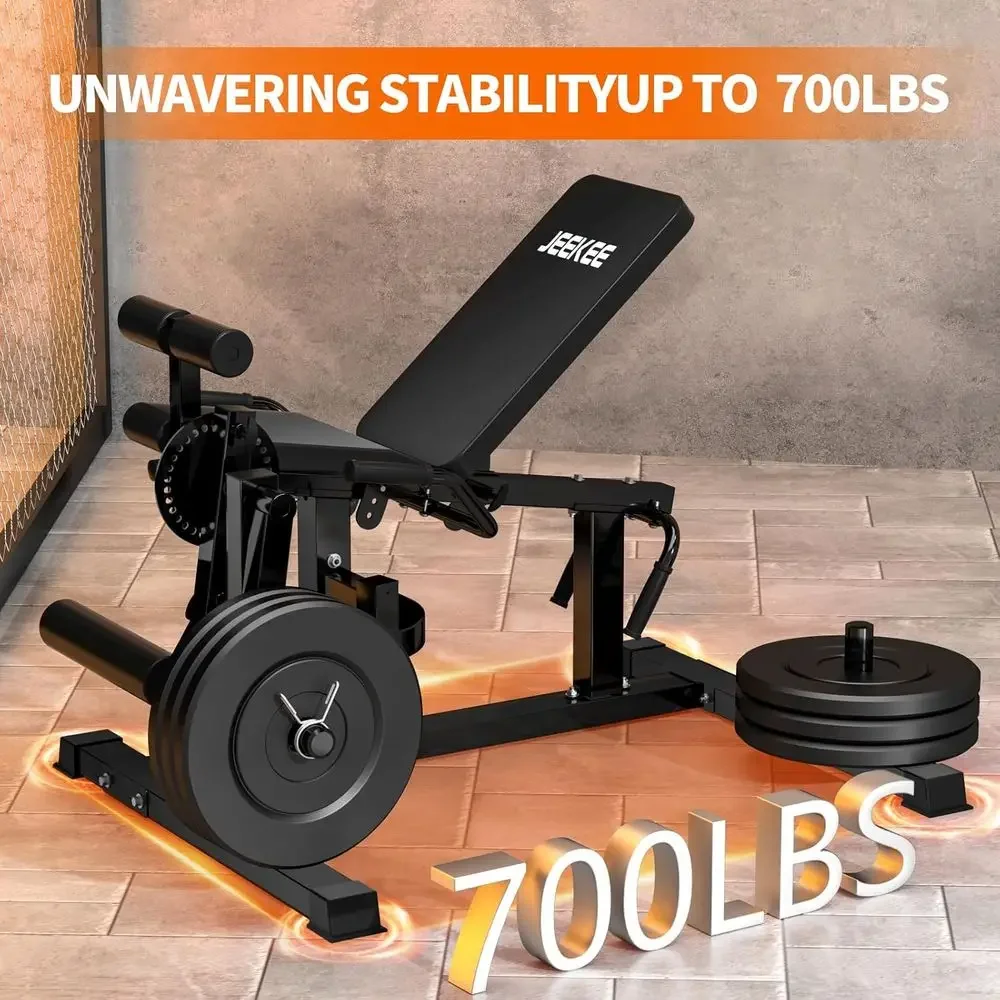 700LB Capacity Plate Loaded Le - Sports Equipment At Home ulasan dan harga