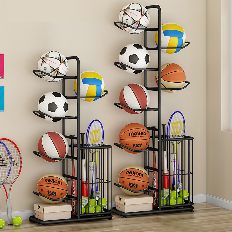 Sports Ball Storage Rack Baske - Sports Equipment Types ulasan dan harga