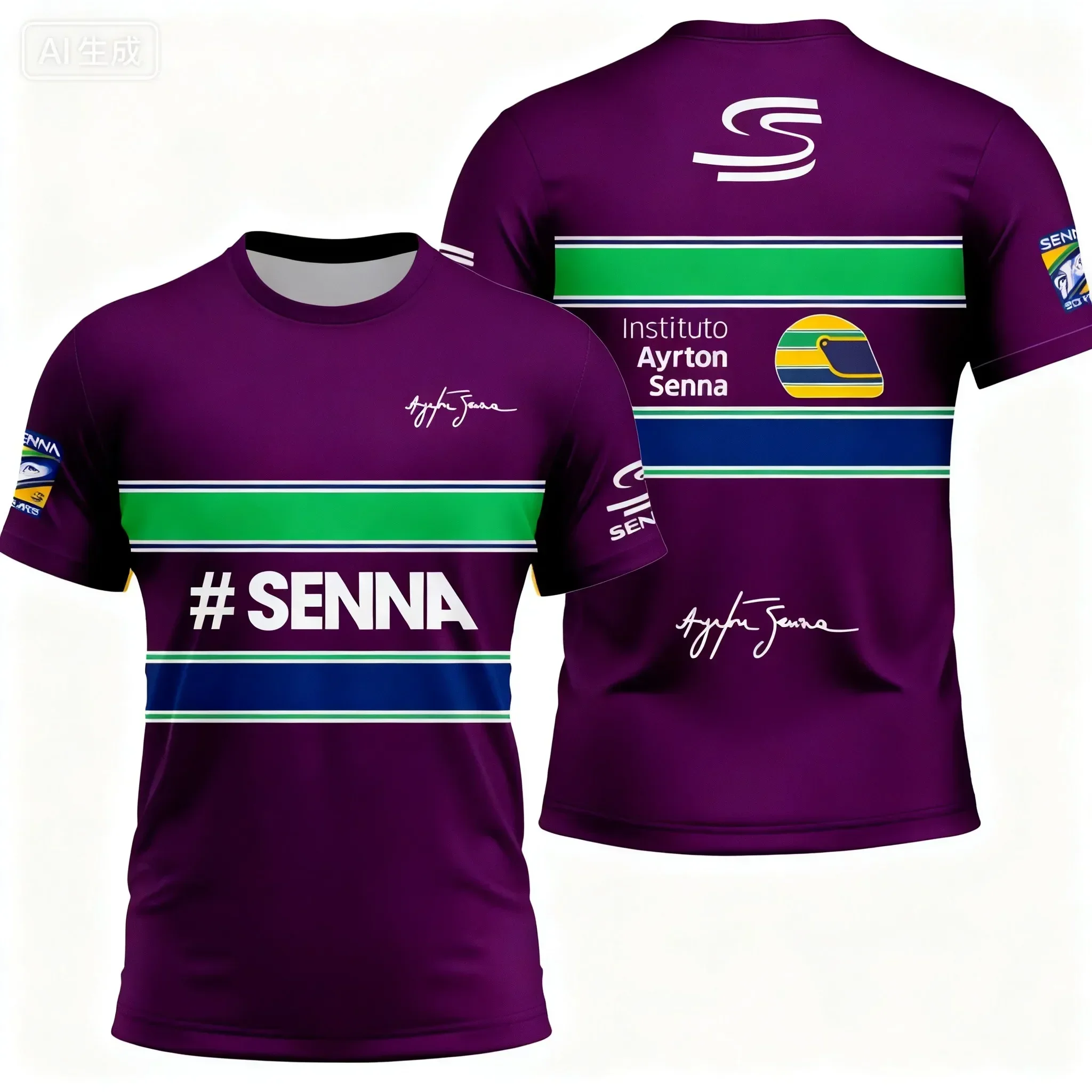 2026 New Ayrton Senna No.12 Ra - Sports Equipment Jersey ulasan dan harga